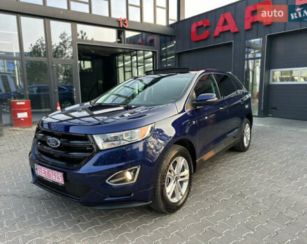 Синій Форд Едж, об'ємом двигуна 3.5 л та пробігом 188 тис. км за 14399 $, фото 17 на Automoto.ua