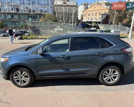 Синий Форд Эдж, объемом двигателя 2 л и пробегом 146 тыс. км за 19999 $, фото 3 на Automoto.ua