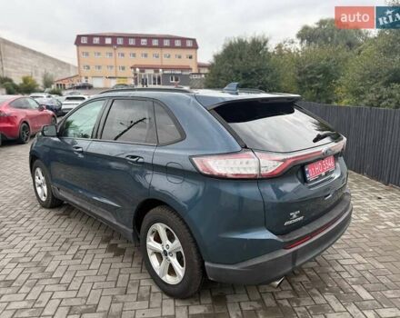 Синий Форд Эдж, объемом двигателя 2 л и пробегом 75 тыс. км за 10600 $, фото 3 на Automoto.ua