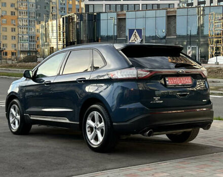 Синий Форд Эдж, объемом двигателя 2 л и пробегом 75 тыс. км за 13750 $, фото 5 на Automoto.ua
