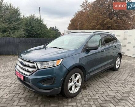 Синий Форд Эдж, объемом двигателя 2 л и пробегом 75 тыс. км за 10600 $, фото 1 на Automoto.ua