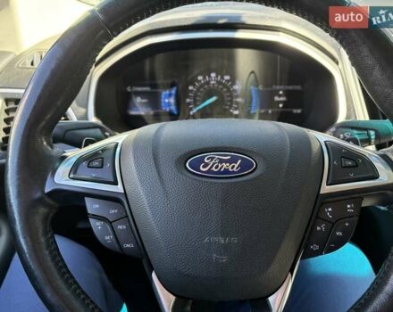 Синий Форд Эдж, объемом двигателя 2 л и пробегом 146 тыс. км за 19999 $, фото 16 на Automoto.ua