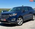 Синий Форд Эдж, объемом двигателя 2 л и пробегом 92 тыс. км за 14390 $, фото 1 на Automoto.ua
