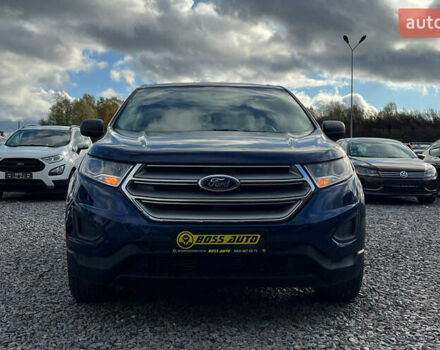 Форд Едж 2016 у Львові на Automoto.ua Синій Форд Едж, об'ємом двигуна 2 л та пробігом 114 тис. км за 14300 $, фото 1 на Automoto.ua