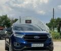 Синий Форд Эдж, объемом двигателя 2 л и пробегом 58 тыс. км за 16500 $, фото 1 на Automoto.ua