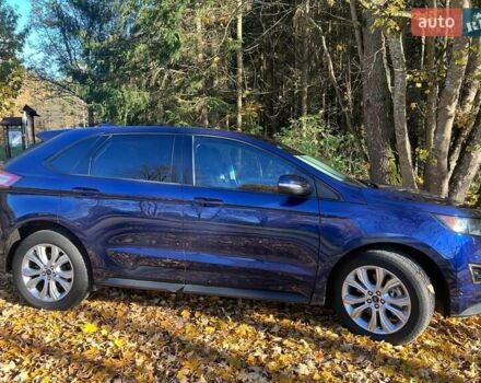 Синій Форд Едж, об'ємом двигуна 2.69 л та пробігом 141 тис. км за 17000 $, фото 1 на Automoto.ua