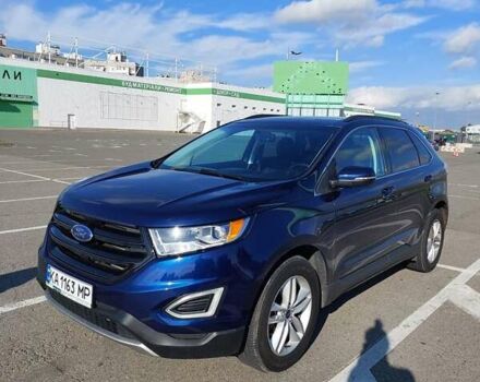 Синій Форд Едж, об'ємом двигуна 2 л та пробігом 126 тис. км за 15950 $, фото 2 на Automoto.ua