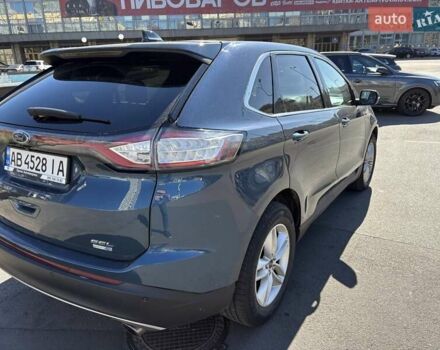 Синий Форд Эдж, объемом двигателя 2 л и пробегом 146 тыс. км за 19999 $, фото 7 на Automoto.ua