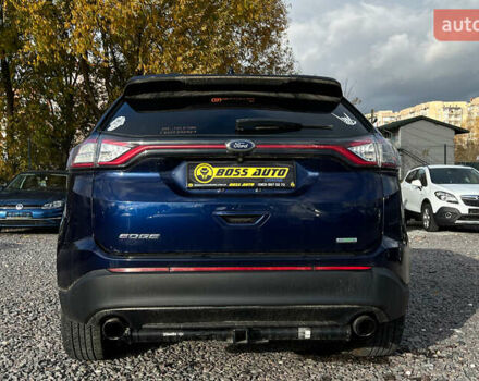 Форд Едж 2016 у Львові на Automoto.ua Синій Форд Едж, об'ємом двигуна 2 л та пробігом 114 тис. км за 14300 $, фото 4 на Automoto.ua