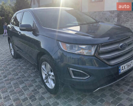 Синій Форд Едж, об'ємом двигуна 2 л та пробігом 223 тис. км за 10500 $, фото 4 на Automoto.ua
