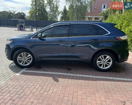 Синій Форд Едж, об'ємом двигуна 2 л та пробігом 101 тис. км за 14300 $, фото 2 на Automoto.ua
