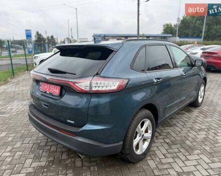 Синий Форд Эдж, объемом двигателя 2 л и пробегом 75 тыс. км за 10600 $, фото 7 на Automoto.ua