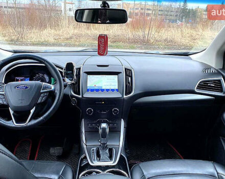 Синий Форд Эдж, объемом двигателя 2 л и пробегом 149 тыс. км за 13900 $, фото 5 на Automoto.ua