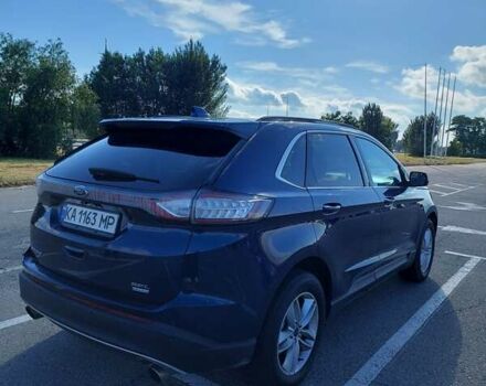 Синій Форд Едж, об'ємом двигуна 2 л та пробігом 126 тис. км за 15950 $, фото 3 на Automoto.ua