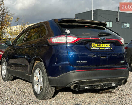 Форд Едж 2016 у Львові на Automoto.ua Синій Форд Едж, об'ємом двигуна 2 л та пробігом 114 тис. км за 14300 $, фото 3 на Automoto.ua