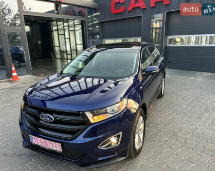 Синій Форд Едж, об'ємом двигуна 3.5 л та пробігом 188 тис. км за 14399 $, фото 25 на Automoto.ua