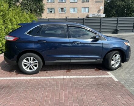 Синій Форд Едж, об'ємом двигуна 2 л та пробігом 101 тис. км за 14300 $, фото 7 на Automoto.ua
