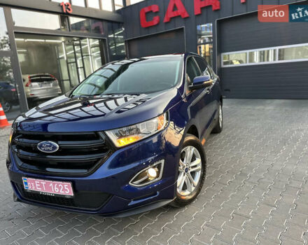 Синій Форд Едж, об'ємом двигуна 3.5 л та пробігом 188 тис. км за 14399 $, фото 1 на Automoto.ua