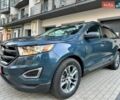 Синий Форд Эдж, объемом двигателя 2 л и пробегом 129 тыс. км за 14990 $, фото 1 на Automoto.ua