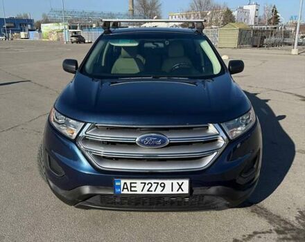 Синій Форд Едж, об'ємом двигуна 2 л та пробігом 76 тис. км за 13899 $, фото 1 на Automoto.ua