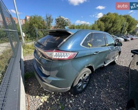 Синий Форд Эдж, объемом двигателя 2 л и пробегом 150 тыс. км за 14500 $, фото 4 на Automoto.ua