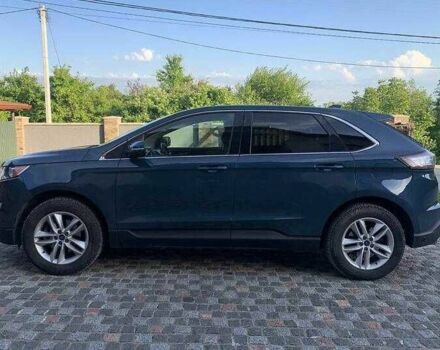 Синий Форд Эдж, объемом двигателя 2 л и пробегом 255 тыс. км за 10900 $, фото 4 на Automoto.ua