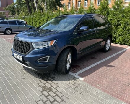 Синій Форд Едж, об'ємом двигуна 2 л та пробігом 101 тис. км за 14300 $, фото 2 на Automoto.ua