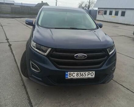 Синий Форд Эдж, объемом двигателя 2.72 л и пробегом 164 тыс. км за 16900 $, фото 2 на Automoto.ua