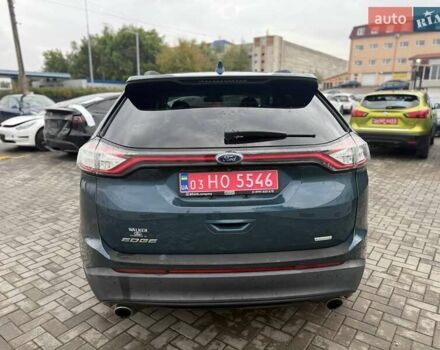 Синий Форд Эдж, объемом двигателя 2 л и пробегом 75 тыс. км за 10600 $, фото 5 на Automoto.ua