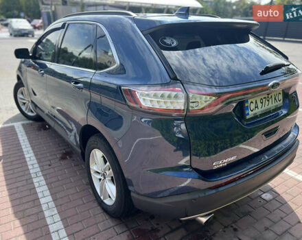 Синій Форд Едж, об'ємом двигуна 2 л та пробігом 101 тис. км за 14300 $, фото 4 на Automoto.ua