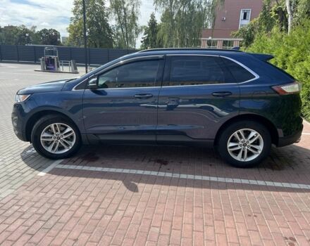 Синій Форд Едж, об'ємом двигуна 2 л та пробігом 101 тис. км за 14300 $, фото 3 на Automoto.ua
