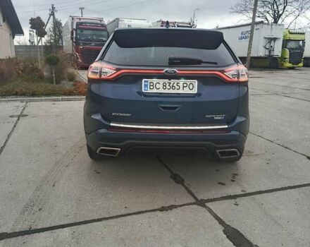 Синий Форд Эдж, объемом двигателя 2.72 л и пробегом 164 тыс. км за 16900 $, фото 6 на Automoto.ua