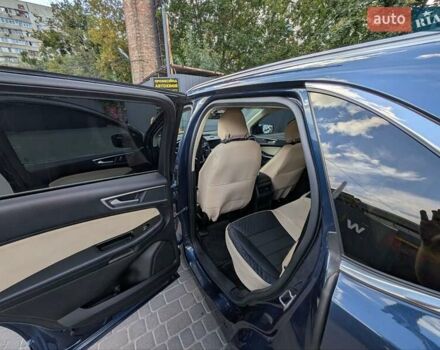 Синий Форд Эдж, объемом двигателя 2 л и пробегом 85 тыс. км за 14000 $, фото 9 на Automoto.ua
