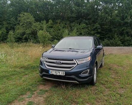 Синій Форд Едж, об'ємом двигуна 2 л та пробігом 145 тис. км за 17900 $, фото 1 на Automoto.ua