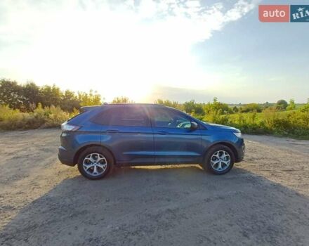 Синий Форд Эдж, объемом двигателя 2 л и пробегом 88 тыс. км за 15000 $, фото 8 на Automoto.ua