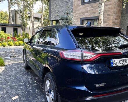 Синий Форд Эдж, объемом двигателя 2 л и пробегом 102 тыс. км за 18500 $, фото 8 на Automoto.ua