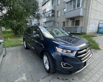 Синий Форд Эдж, объемом двигателя 2 л и пробегом 145 тыс. км за 11500 $, фото 6 на Automoto.ua