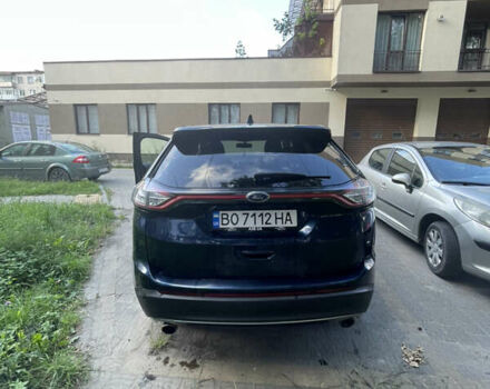 Синий Форд Эдж, объемом двигателя 2 л и пробегом 145 тыс. км за 11500 $, фото 3 на Automoto.ua