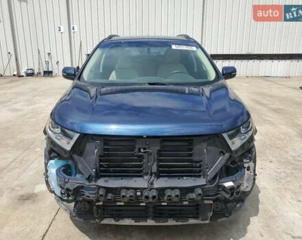 Синий Форд Эдж, объемом двигателя 2 л и пробегом 78 тыс. км за 3000 $, фото 4 на Automoto.ua