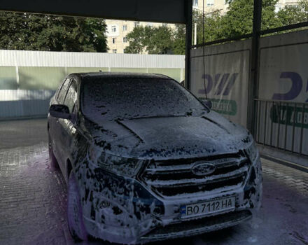 Синий Форд Эдж, объемом двигателя 2 л и пробегом 145 тыс. км за 11500 $, фото 15 на Automoto.ua