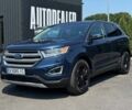 Синий Форд Эдж, объемом двигателя 2 л и пробегом 121 тыс. км за 16300 $, фото 1 на Automoto.ua