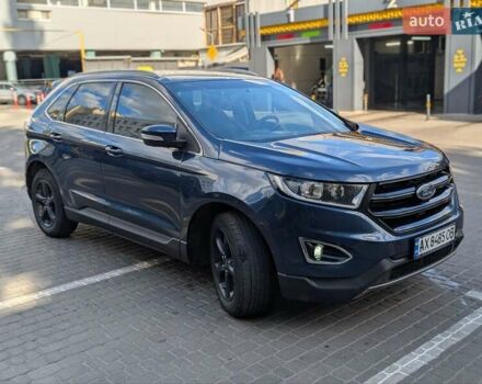 Синий Форд Эдж, объемом двигателя 2 л и пробегом 85 тыс. км за 14000 $, фото 5 на Automoto.ua