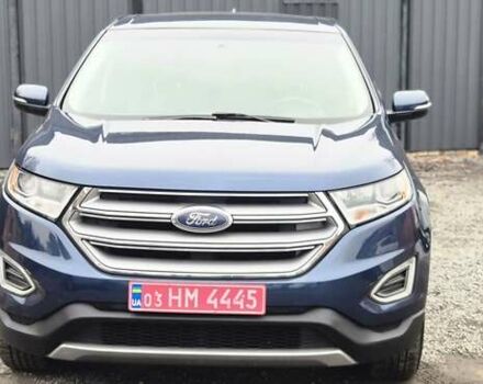 Синий Форд Эдж, объемом двигателя 2 л и пробегом 207 тыс. км за 15900 $, фото 7 на Automoto.ua