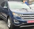 Синий Форд Эдж, объемом двигателя 2 л и пробегом 207 тыс. км за 15900 $, фото 1 на Automoto.ua