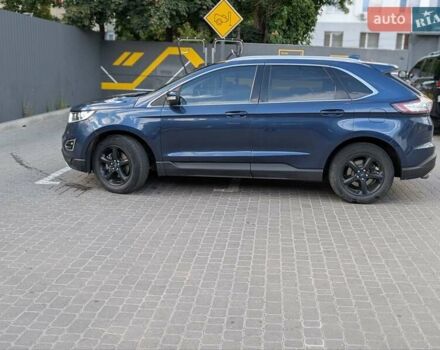 Синий Форд Эдж, объемом двигателя 2 л и пробегом 85 тыс. км за 14000 $, фото 7 на Automoto.ua