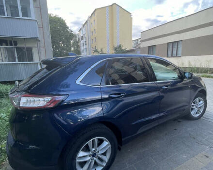 Синий Форд Эдж, объемом двигателя 2 л и пробегом 145 тыс. км за 11500 $, фото 4 на Automoto.ua