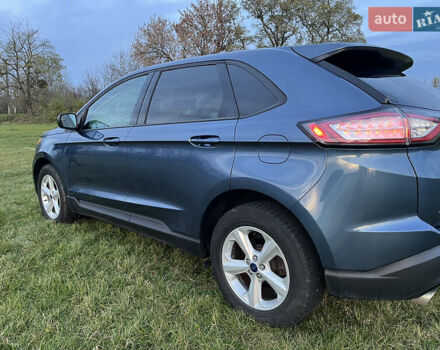 Синий Форд Эдж, объемом двигателя 2 л и пробегом 110 тыс. км за 14900 $, фото 7 на Automoto.ua