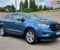 Синий Форд Эдж, объемом двигателя 2 л и пробегом 129 тыс. км за 13200 $, фото 1 на Automoto.ua