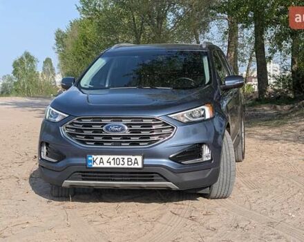 Синий Форд Эдж, объемом двигателя 2 л и пробегом 49 тыс. км за 21750 $, фото 3 на Automoto.ua