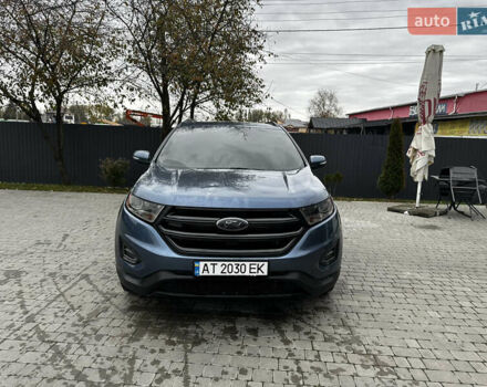 Форд Эдж 2018 в Рогатине на Automoto.ua Синий Форд Эдж, объемом двигателя 3.5 л и пробегом 84 тыс. км за 17500 $, фото 1 на Automoto.ua